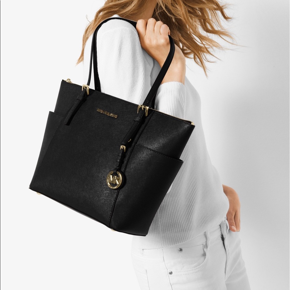 Pre-Owned Michael Kors Jet Set East West Tote Bag - Picture 1 of 11